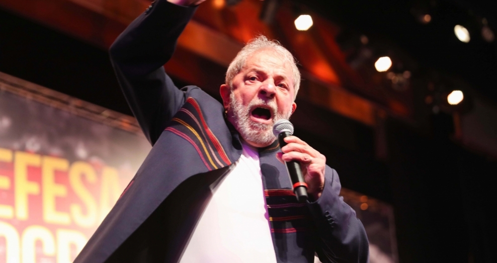 16/01/2018 - AGÊNCIA DE NOTîCIA - PARCEIRO - O ex-presidente Lula participa de ato chamado 'Em Defesa da Democracia e de Lula